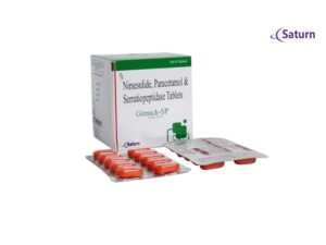Nimesulide Paracetamol Serratiopeptidase Tablets | GIMACK-SP
