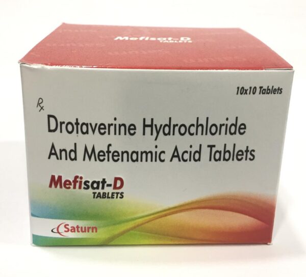 Drotaverine Hydrochloride Mefenamic Acid
