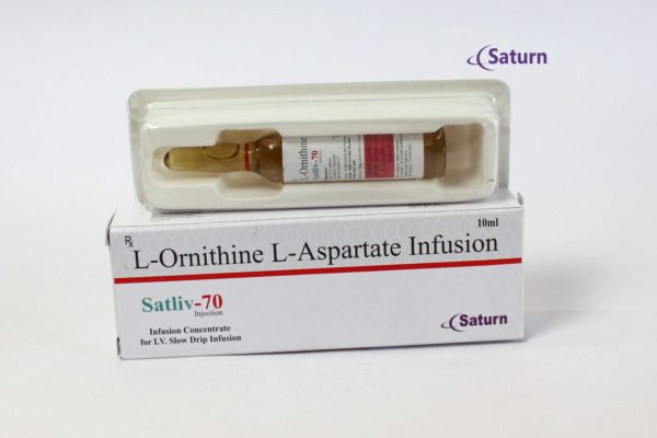 L-ORNITHINE L-ASPARTATE INFUSION | SATLIV - 70