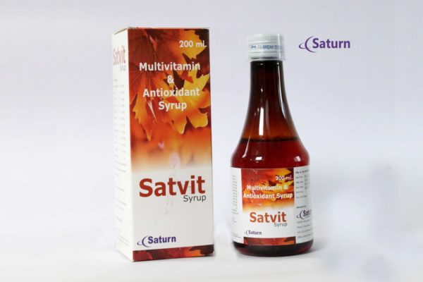 Multivitamin Multimineral Antioxidant Syrup | Satvit Syrup