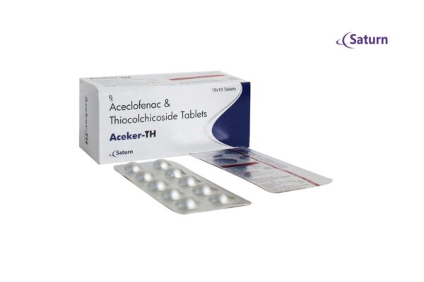 Aceclofenac Thiocolchicoside Tablets | Aceker-Th
