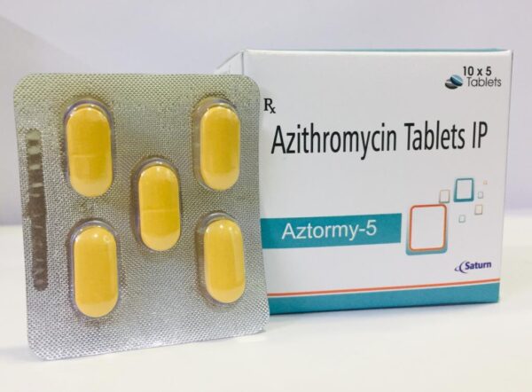 Azithromycin Tablets IP | Aztormy-5