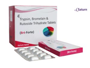 Trypsin Bromelain Rutoside Trihydrate Tablets