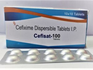 Cefixime Dispersible Tablets I.P. | Cefisat-100