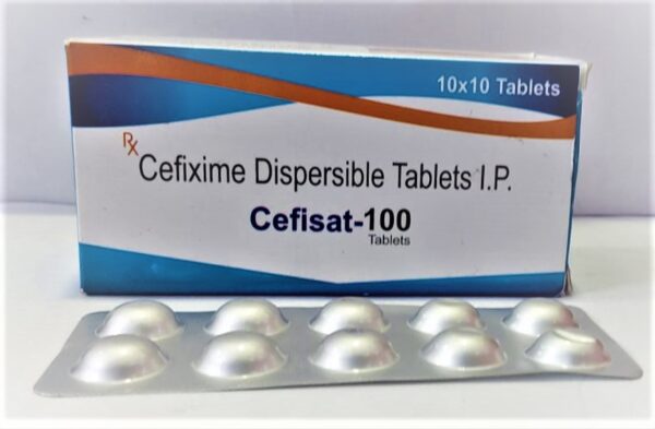 Cefixime Dispersible Tablets I.P. | Cefisat-100