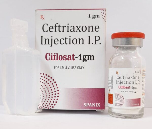 Ceftriaxone injection I.P. | Ciflosat-1gm