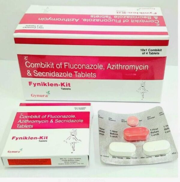 fluconazole azithromycin and secnidazole combikit