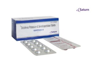Diclofenac Potassium Serratiopeptidase Tablets | Gofenac-S Tablets