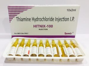 Thiamine Hydrochloride Injection I.P. | Hitnix 100