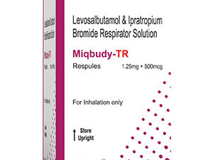 Levosalbutamol Ipratropium Bromide Respirator Solution | Miqbudy-TR Respules