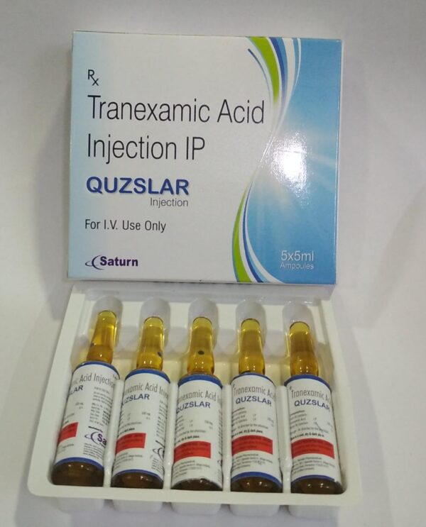 Tranexamic Acid Injection | Quzslar Injection