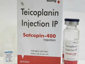 Teicoplanin Injection IP | Satcopin-400 Injection
