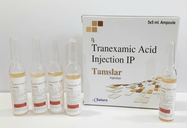 Tranexamic Acid injection IP | Tamslar Injection