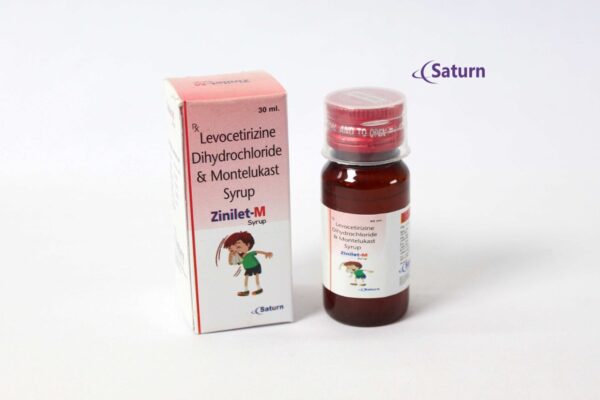 Levocetirizine Dihydrochloride Montelukast Syrup | Zinilet-M
