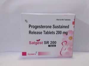 Progesterone Sustained Release Tablets | Satgest SR 200 Tablets