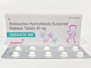 Isoxsuprine Hydrochloride (sr) Sustained Release tablets 40 mg | ISOSATE-SR