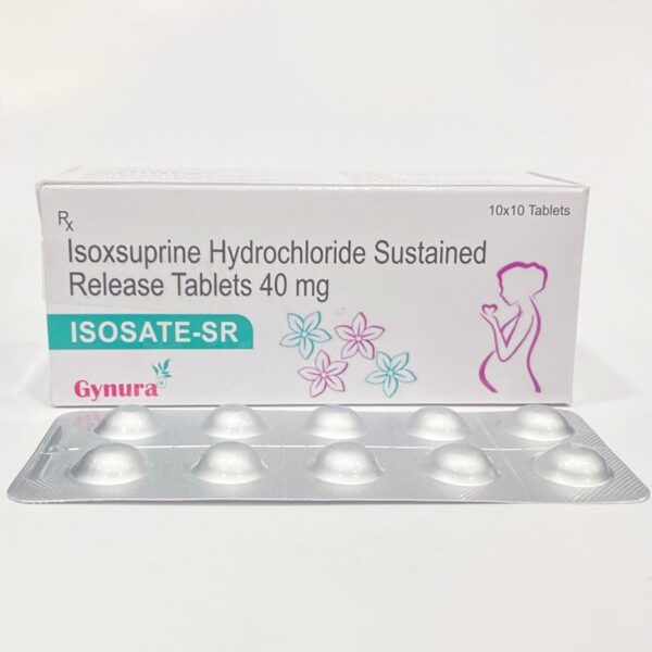 Isoxsuprine Hydrochloride (sr) Sustained Release tablets 40 mg | ISOSATE-SR