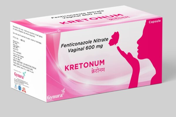 Fenticonazole Nitrate Vaginal 600 mg | Kretonum