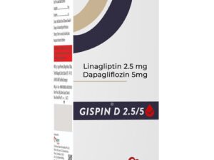 Linagliptin 2.5mg Dapagliflozin 5mg Tablet | Gispin D 2.5/5