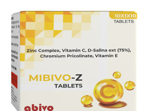 Zinc Complex Vitamin C D-Salina extract (75%) Chromium Picolinate Vitamin E | Mibivo-Z