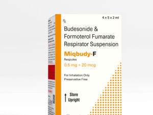 Budesonide Formoterol Fumarate Respirator Suspension | Miqbudy F