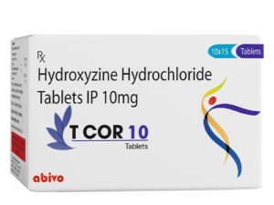 Hydroxyzine Hydrochloride Tablets IP 10mg | Tcor
