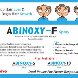 Minoxidil Finasteride Solution | Abinoxy F