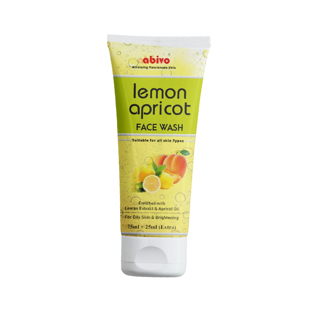 Lemon Apricot Face Wash | Abivo Derma