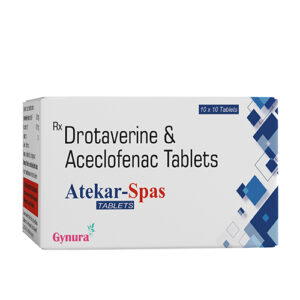 Aceclofenac Drotaverine Hydrochloride Tablets | Atekar-SPAS