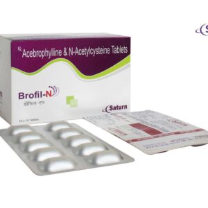 Acebrophylline and Acetylcysteine Tablets | Brofil-N