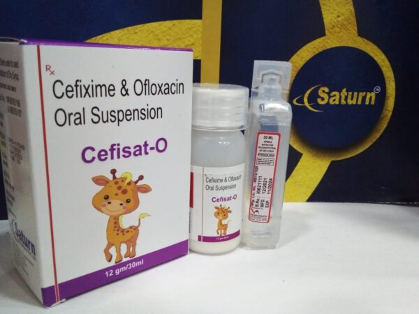 Cefixime & Ofloxacin Oral Suspension | Cefisat-O Syrup