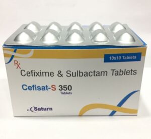 Cefixime & Sulbactam Tablets | Cefisat-S 350