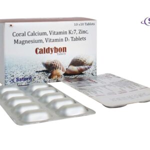 Coral Calcium & Vitamin k2 -7 Tablets | Caldybon