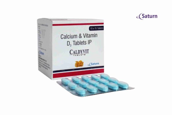 Calcium Vitamin D3 Tablets IP | Caldyvit