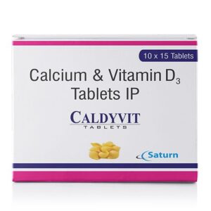 Calcium Vitamin D3 Tablets | Caldyvit