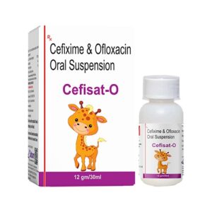 Cefixime & Ofloxacin Oral Suspension | Cefisat-O Syrup