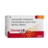 Amoxycillin Potassium Clavulanate Lactic Acid Bacillus Tablet | Clavsat LB