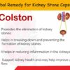 Herbal Remedy For Stone Capsules | Colston