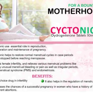 Dydrogesterone Tablet 10mg | Cyctonic