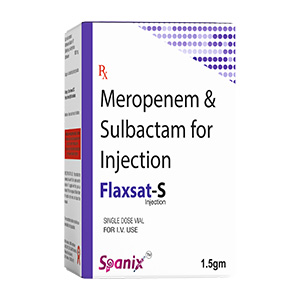 Meropenem Sulbactam Injection | Flaxsat-S Injection