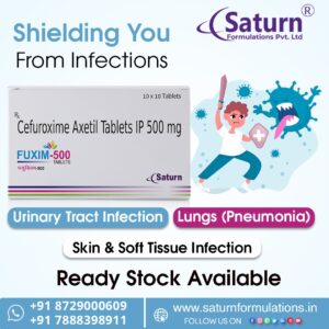 Cefuroxime Axetil Tablets | Fuxim-500