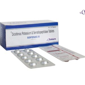 Diclofenac Potassium Serratiopeptidase Tablet | Gofenac-S