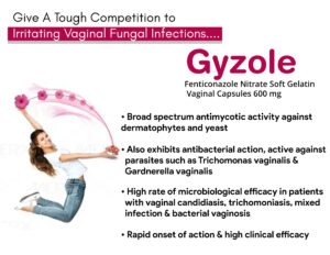 Fenticonazole Nitrate Soft Gelatin Vaginal Capsules 600mg | GYZOLE LBL