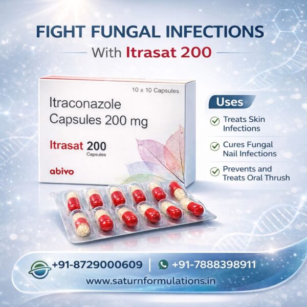 Itraconazole Capsule | Itrasat-200