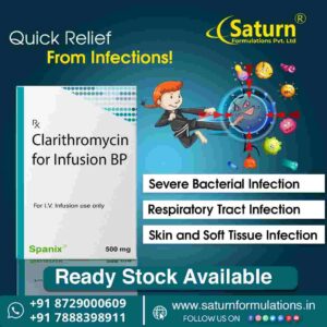 Clarithromycin For Infusion | Larymycin-500