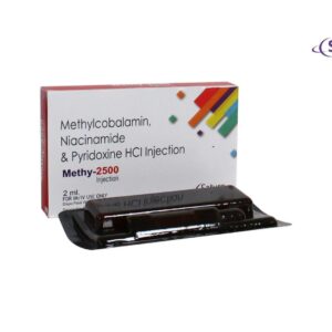 Methylcobalamin Niacinamide Pyridoxine HCl Injection | Methy 2500