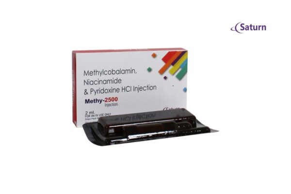 Methylcobalamin Niacinamide Pyridoxine HCl Injection | Methy 2500