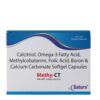 Omega 3 Fatty Acids Methylcobalamin Folic Acid Calcium Carbonate Softgel Capsules | Methy-CT