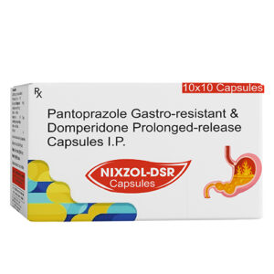 Pantoprazole Domperidone Capsules | Nixzol-DSR