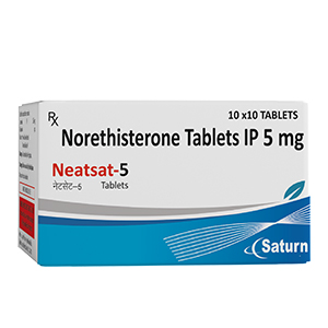 Norethisterone Tablets 5 mg | Neatsat-5